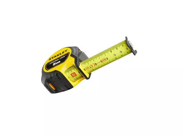 Een Rolmaat Stanley Control-Lock 5 meter 25mm koop je bij NiceSupplies.nl