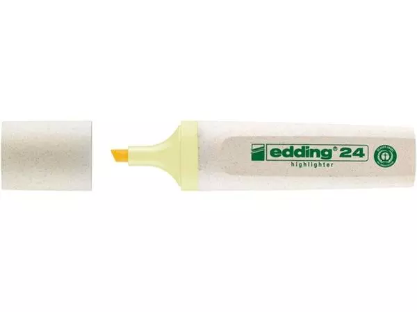 Een Markeerstift edding 24 Ecoline pastel geel koop je bij EconOffice