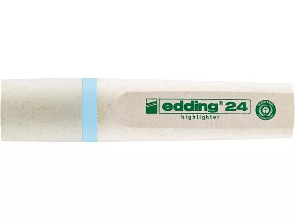 Een Markeerstift edding 24 Ecoline pastel blauw koop je bij Kantoorvakhandel van der Heijde