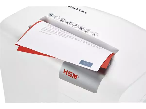 Een Papiervernietiger HSM shredstar X12pro snippers 2x15mm koop je bij Unimark Office B.V.