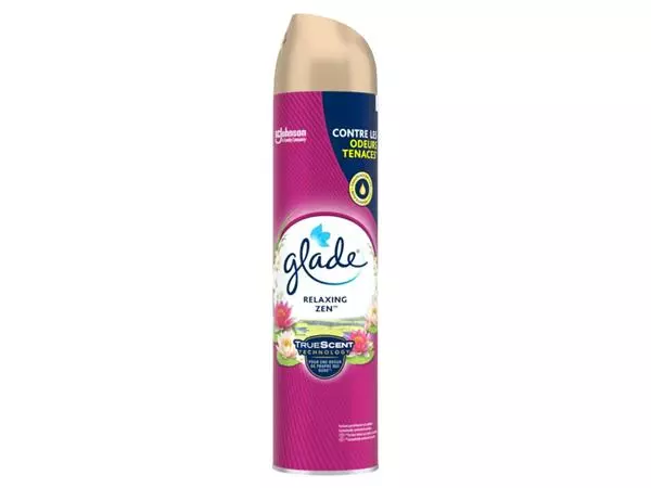 Een Luchtverfrisser Glade Relaxing Zen 300ml koop je bij Totaal Kantoor Goeree