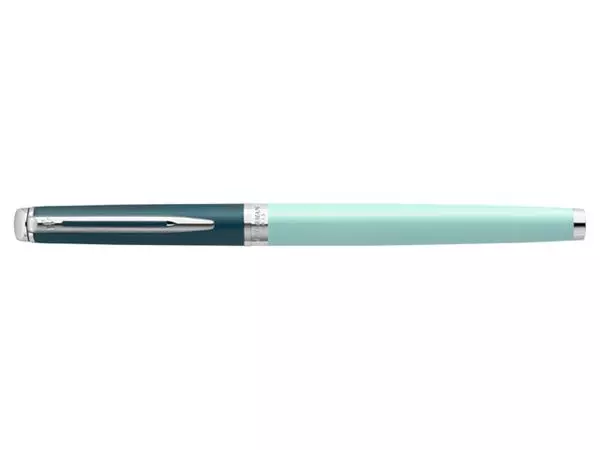 Een Vulpen Waterman Hémisphère Colour Blocking green CT fijn koop je bij Kantoorvakhandel van der Heijde