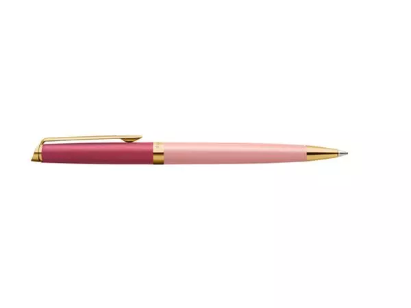 Een Balpen Waterman Hémisphère Colour Blocking pink GT medium koop je bij Buro De Peuter