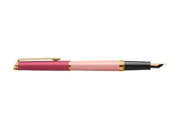 Een Vulpen Waterman Hémisphère Colour Blocking pink GT fijn koop je bij Kantoorvakhandel van der Heijde