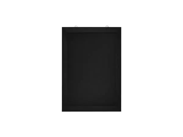 Een Krijtbord Europel met lijst 42x60cm zwart koop je bij KantoorProfi België BV