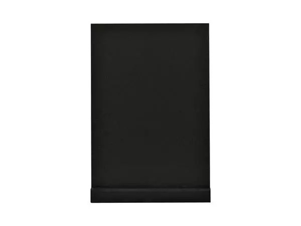 Krijtbord Europel tafelmodel A4 staand zwart