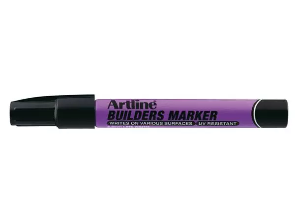 Een Viltstift Artline Professional builders zwart koop je bij NiceSupplies.nl