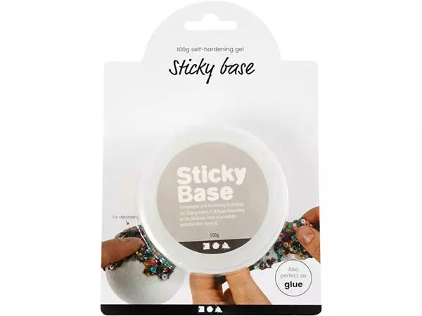 Een Klei Sticky Base 100 Gramm koop je bij QuickOffice BV