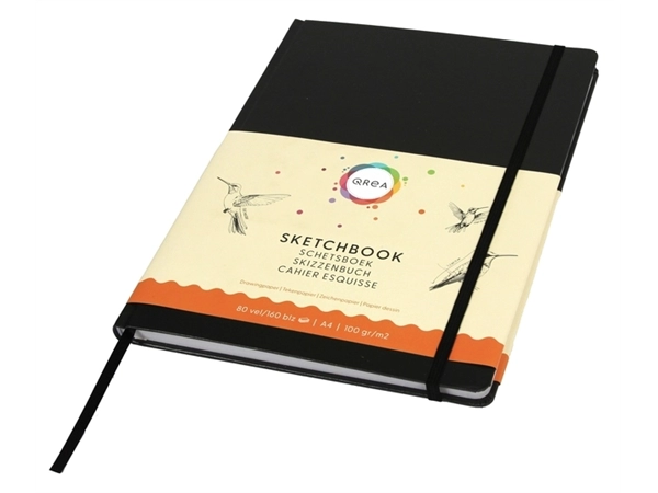 Tekenboek Qrea A4 80 vel 100gr