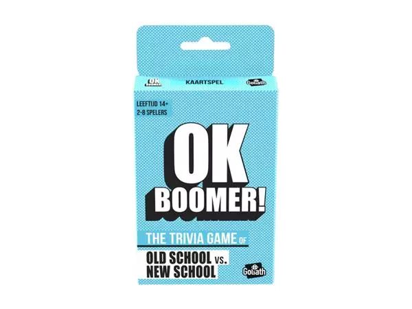 Een OK Boomer Kaartspel koop je bij Goedkope Kantoorbenodigdheden