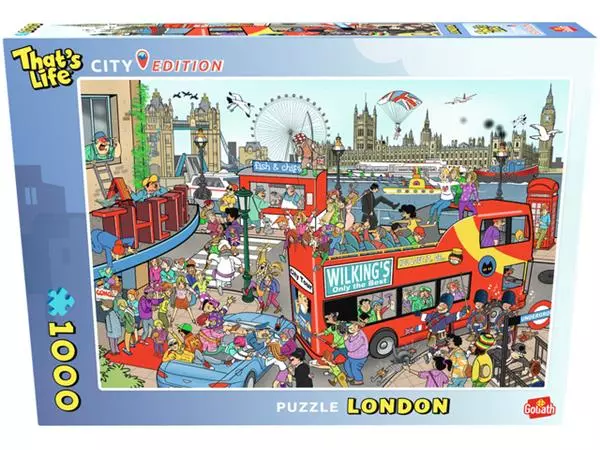 Een Puzzel That's Life City London (1000) koop je bij Tonerinktshop