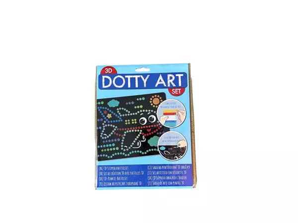 Een KNUTSELSET 3D DOTTY ART ASSORTI koop je bij Kantoorvakhandel van der Heijde