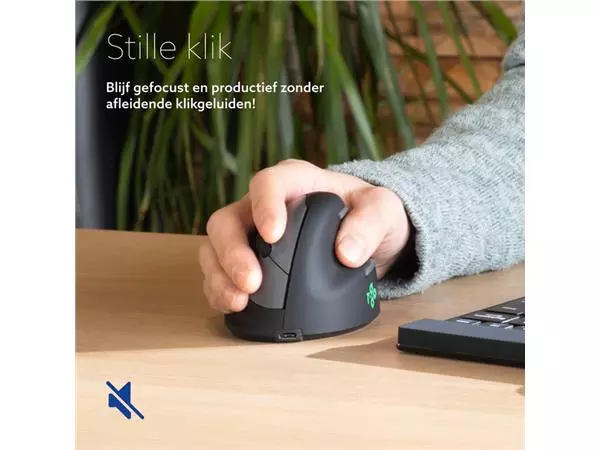 Een Muis R-Go Ergonomisch HE Break Wireless Rechts S koop je bij NiceSupplies.nl