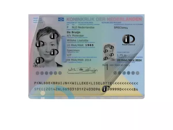 Een Beschermfolie PassProtect voor paspoort koop je bij Totaal Kantoor Goeree