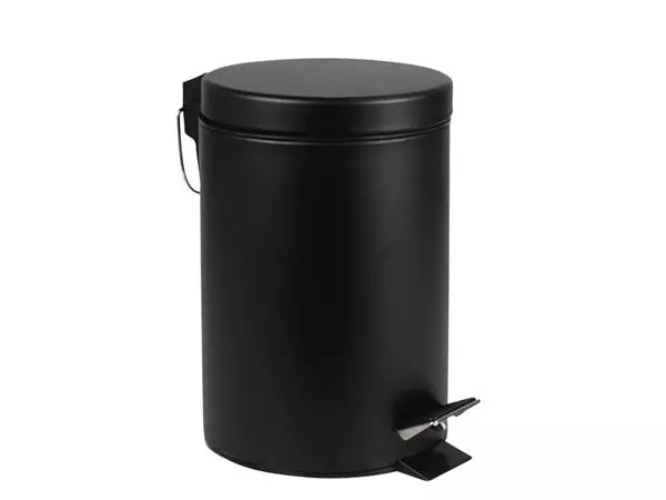 Een Afvalbak BRASQ pedaalemmer 20 liter zwart koop je bij L&N Partners voor Partners B.V.
