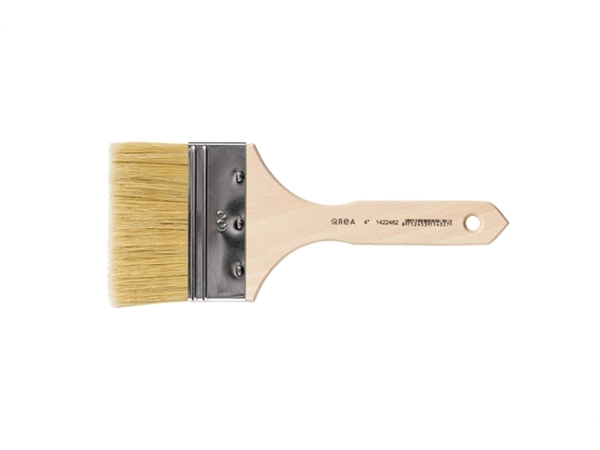 Een Brosse plate Qrea soie de porc nr 4 largeur 100mm koop je bij QuickOffice BV