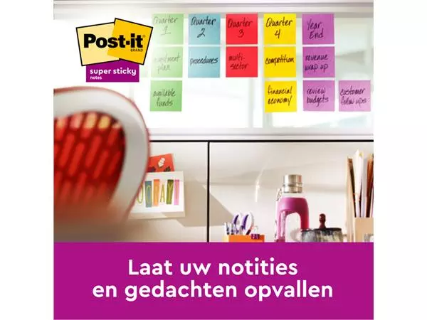 Een Memoblok 3M Post-it 655 76mmx127mm Super Sticky Oasis koop je bij Goedkope Kantoorbenodigdheden