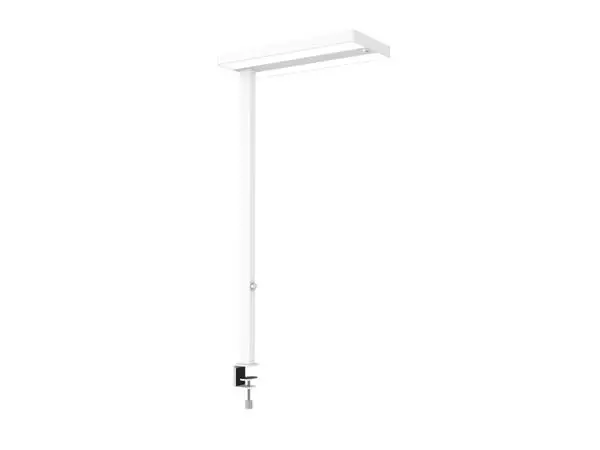 Werkpleklamp tafelklem MAUL Juvis LED beweging- daglichtsensor dimbaar hg 120cm wit