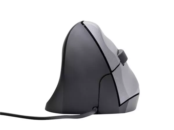 Een Souris Ergofy SRM VS4 gaucher filaire argent noir koop je bij QuickOffice BV