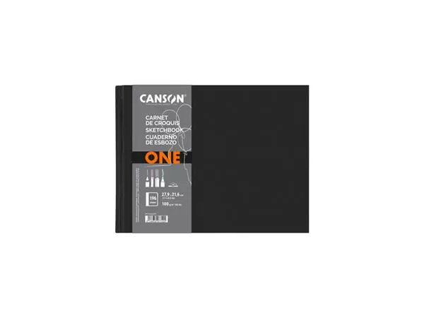 Een Tekenboek Canson Art Book One 27.9x21.6cm 100gr 80vel hardcover koop je bij EconOffice