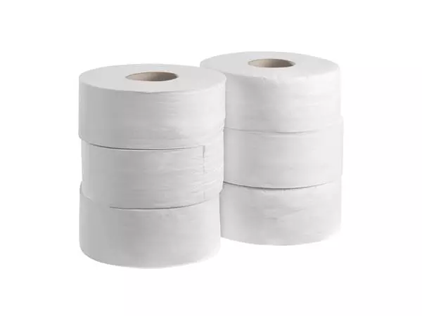 Een Toiletpapier Kleenex jumbo 2-laags 200m wit 8570 koop je bij NiceSupplies.nl