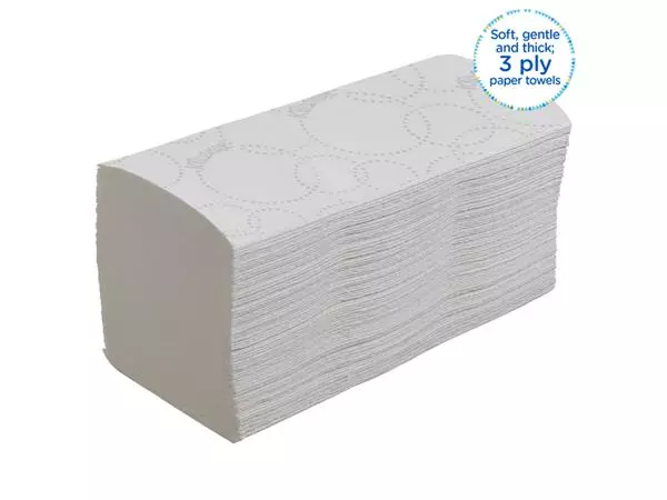 Een Handdoek Kleenex Ultra i-vouw 3-laags 21,5x31,8cm wit 15x96stuks 6710 koop je bij NiceSupplies.nl