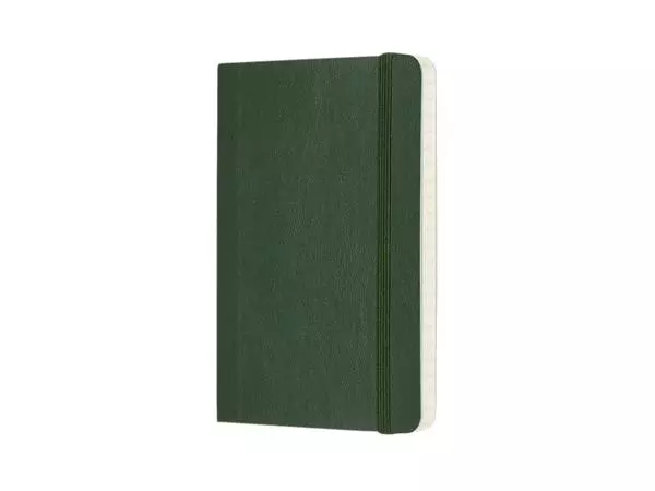 Een Notitieboek Moleskine pocket 90x140mm lijn soft cover myrtle green koop je bij NiceSupplies.nl