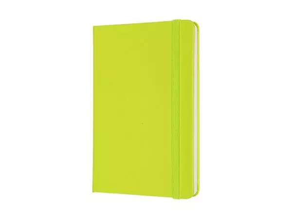 Een Notitieboek Moleskine pocket 90x140mm lijn hard cover lemon green koop je bij NiceSupplies.nl