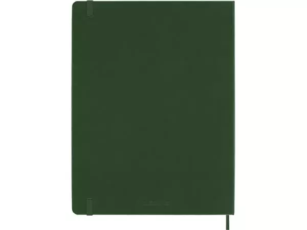 Een Notitieboek Moleskine XL 190x250mm blanco hard cover myrtle green koop je bij Kantoorvakhandel van der Heijde