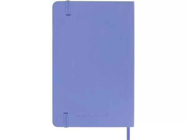 Een Notitieboek Moleskine pocket 90x140mm blanco soft cover hydrangea blue koop je bij Kantoorvakhandel van der Heijde