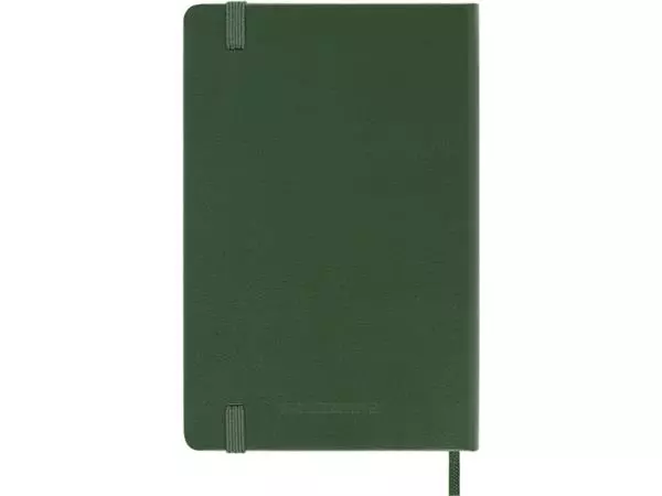 Een Notitieboek Moleskine pocket 90x140mm ruit 5x5mm hard cover myrtle green koop je bij NiceSupplies.nl