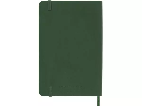 Een Notitieboek Moleskine pocket 90x140mm blanco soft cover myrtle green koop je bij Kantoorvakhandel van der Heijde