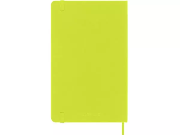 Een Notitieboek Moleskine large 130x210mm blanco hard cover lemon green koop je bij Kantoorvakhandel van der Heijde