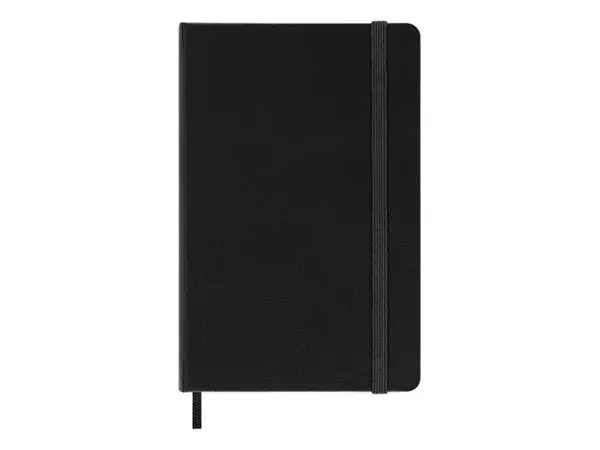 Een Notitieboek Moleskine pocket 90x140mm dots hard cover zwart koop je bij Buro De Peuter