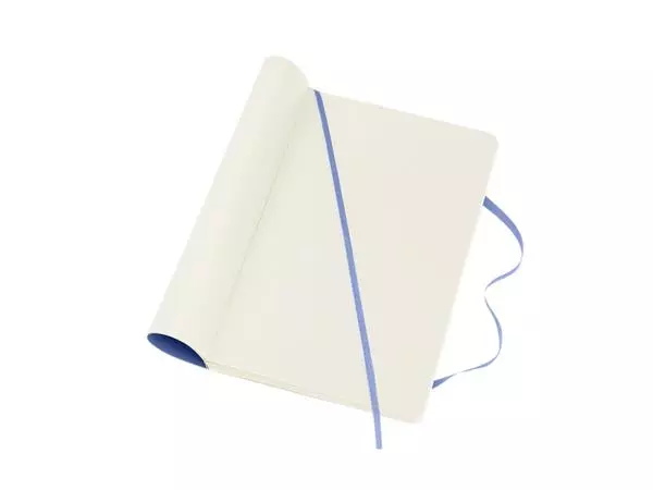 Een Notitieboek Moleskine large 130x210mm blanco soft cover hydrangea blue koop je bij NiceSupplies.nl