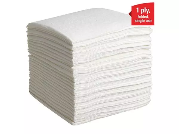 Een Poetsdoek WypAll L40 1-laags 304x317mm 18x56stuks wit 7471 koop je bij NiceSupplies.nl