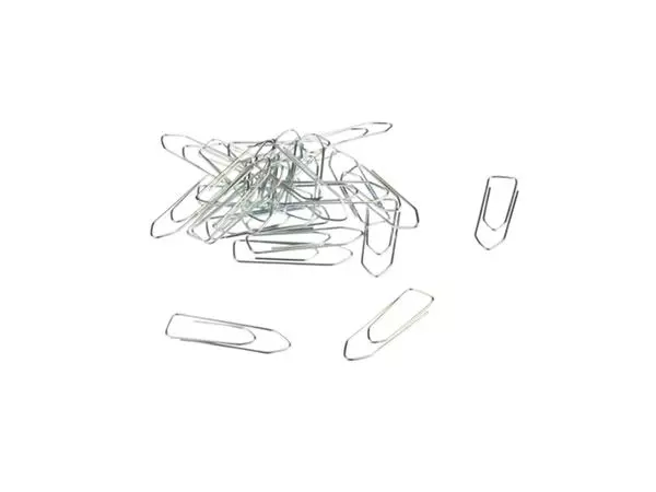 Een Paperclip Kangaro 32mm hoekig verzinkt doos à 100 stuks koop je bij NiceSupplies.nl