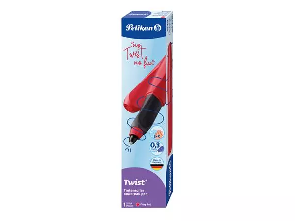 Een ROLLERPEN TWIST R457 FIERY RED koop je bij Kantoorvakhandel van der Heijde