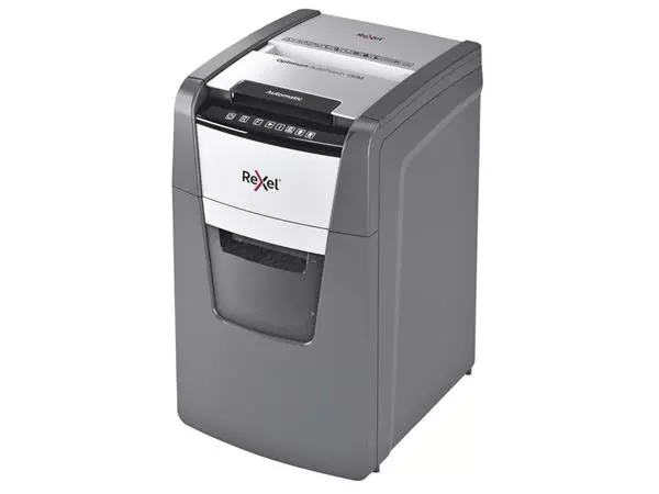 Een Papiervernietiger Rexel Optimum Auto+ 130M snippers 2x15mm koop je bij QuickOffice BV