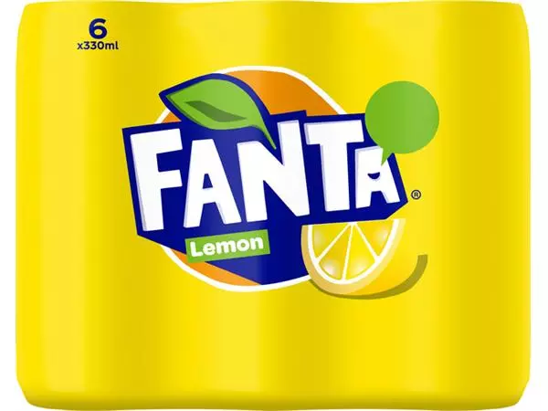 Een Frisdrank Fanta lemon blik 330ml koop je bij Klik Office BV