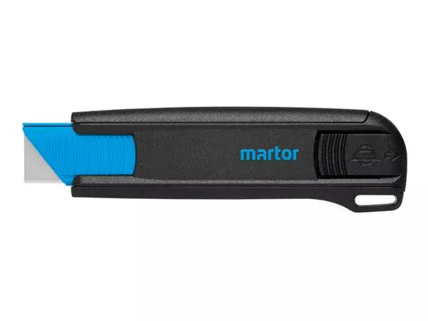 Een Cutter sécurisé Martor Secunorm restangulaire 10mm noir koop je bij Van Hoye Kantoor BV