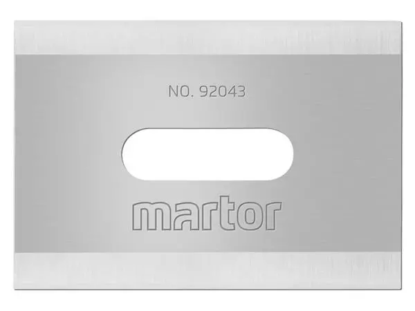 Een Lame de réserve Martor rectangulaire nr 92043 koop je bij QuickOffice BV