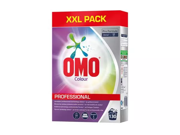 Een Wasmiddel Omo Pro Formula poeder color 8.4kg 130 scoops koop je bij EconOffice