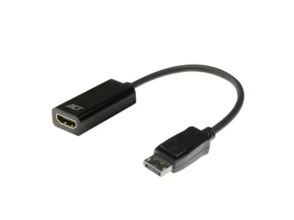 Een Adapter ACT DisplayPort naar HDMI koop je bij MV Kantoortechniek B.V.