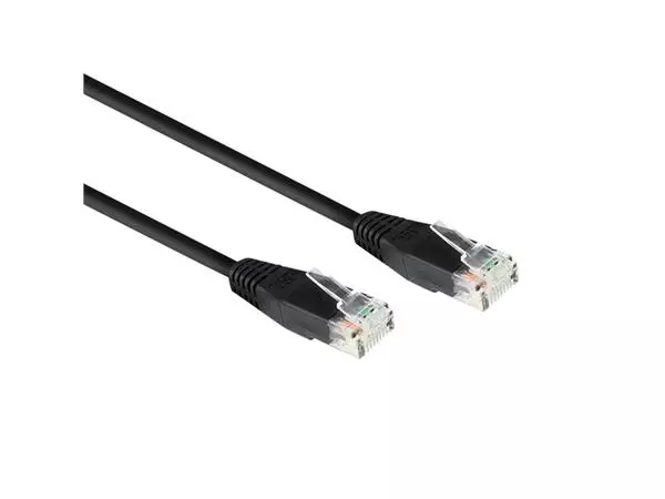 Een Kabel ACT CAT6 Network koper 5 meter zwart koop je bij Klik Office BV