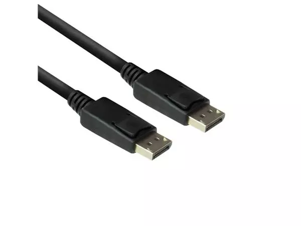 Buy your Kabel ACT DisplayPort 3 meter zwart at QuickOffice BV