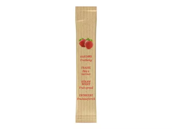 Een Fruitbeleg van Oordt VarieJantjes aardbeien 12x15 gram sticks koop je bij L&N Partners voor Partners B.V.