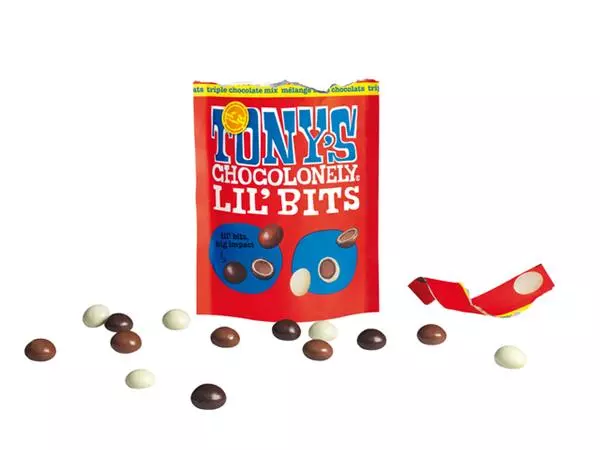 Een CHOCOLADE TONY CHOCOLONELY LIL BITS TRIP CHOCOLADE koop je bij Kantoorvakhandel van der Heijde