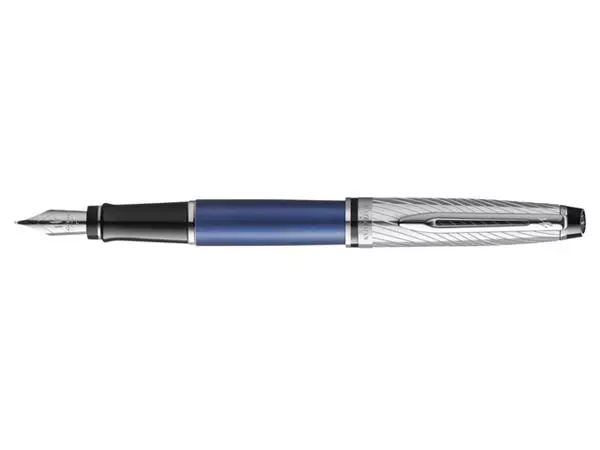 Een Vulpen Waterman Expert metallic Blue CT medium koop je bij De Angelot