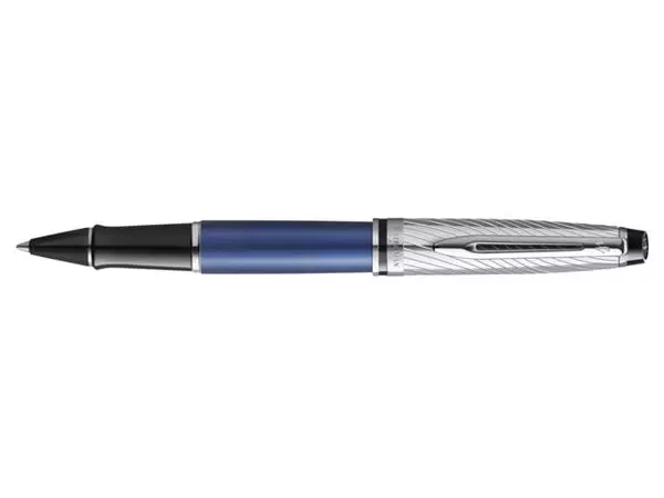 Een Rollerpen Waterman Expert metallic Blue CT fijn koop je bij Van Hoye Kantoor BV